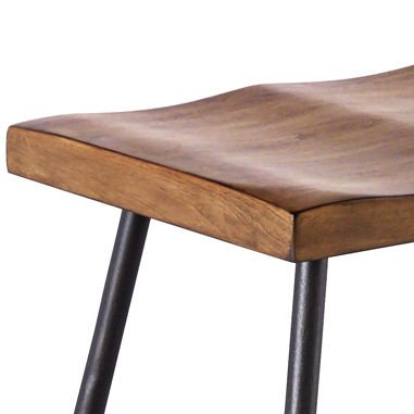 Landon - Counter Stool (Set of 2) - Light Brown - Hornell Furniture Outlet