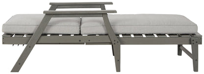 Visola - Gray - Chaise Lounge with Cushion - Hornell Furniture Outlet