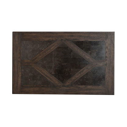 Paradise Valley - Rectangular Cocktail Table - Dark Brown - Hornell Furniture Outlet