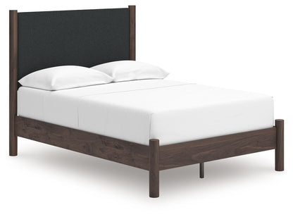 Pamytta - Upholstered Panel Platform Bed - Hornell Furniture Outlet