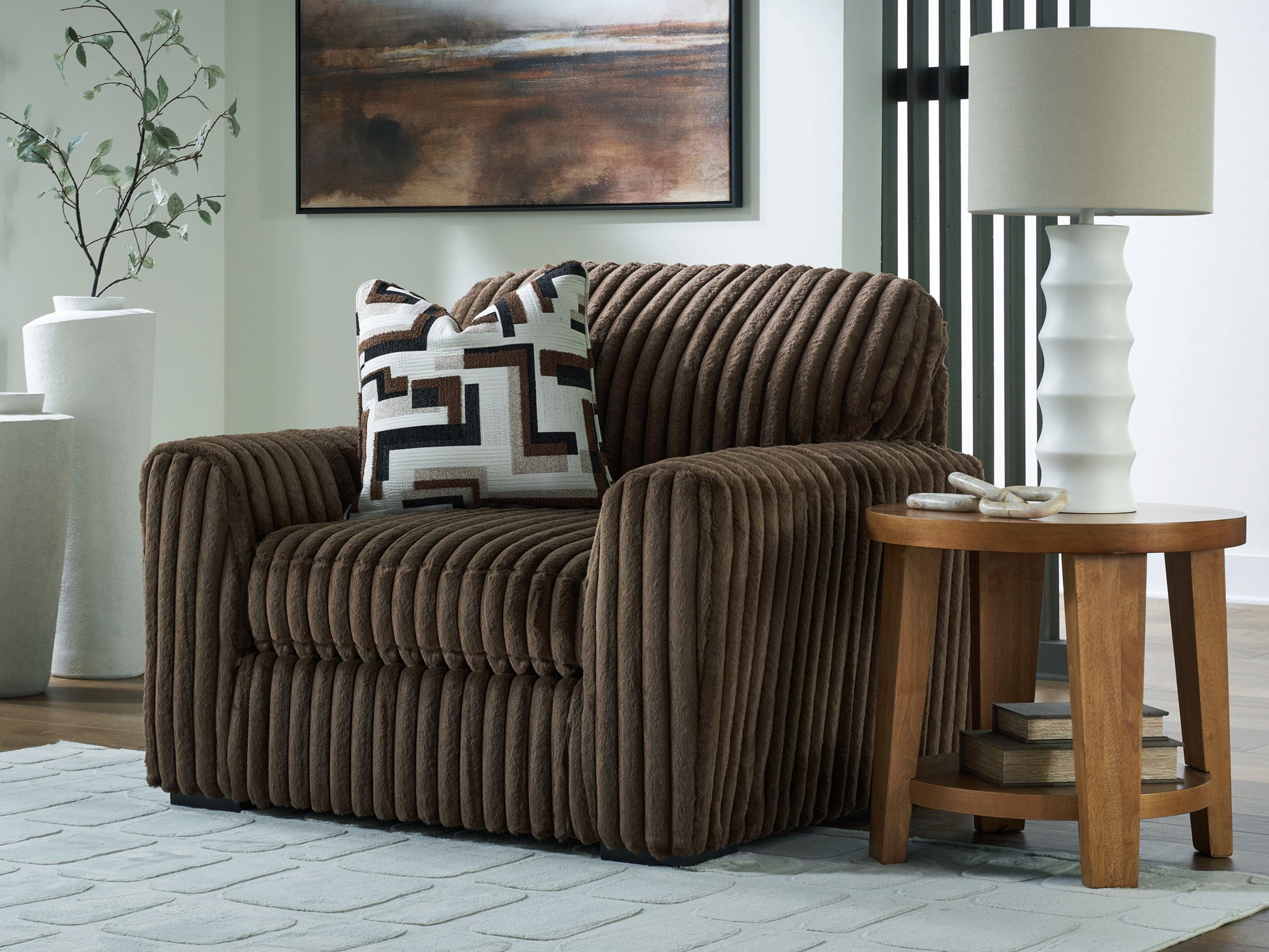 Midnight - Madness - Chair And A Half - Hornell Furniture Outlet