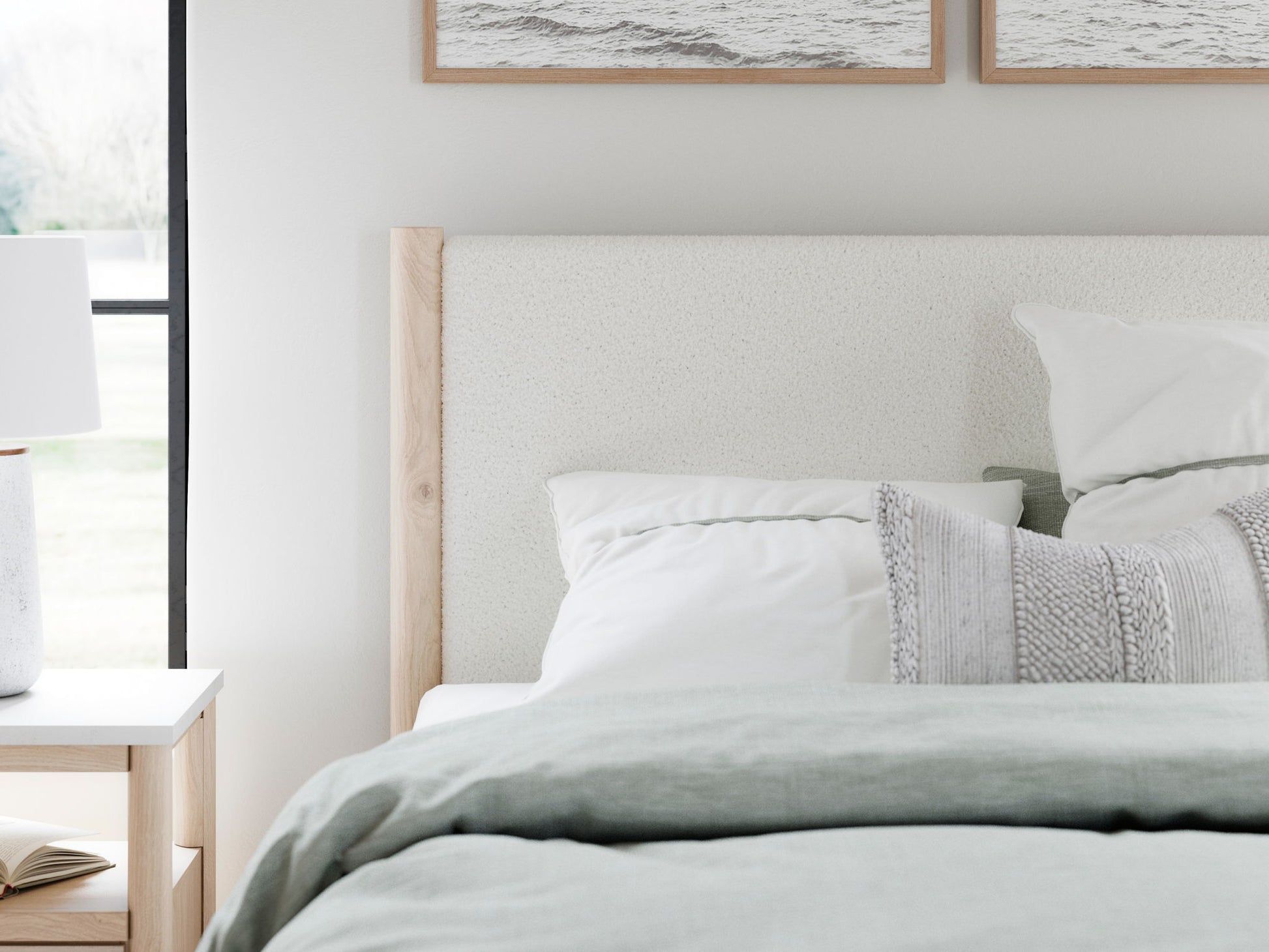 Cadmori - Upholstered Panel Bed - Hornell Furniture Outlet