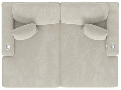 Cozy - 2 Piece Double Wide Chaise With USB Charging Ports - Hornell Furniture Outlet