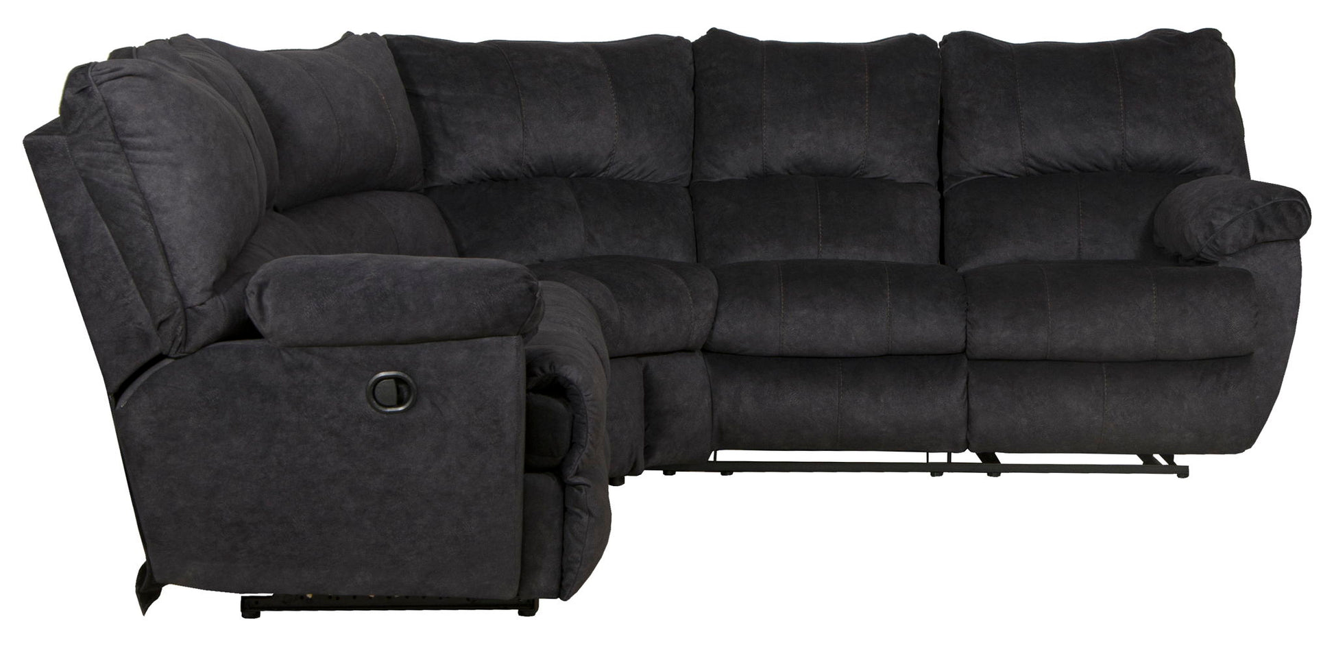 Shane - 2 Piece Reclining Sectional - Hornell Furniture Outlet