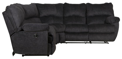 Shane - 2 Piece Reclining Sectional - Hornell Furniture Outlet