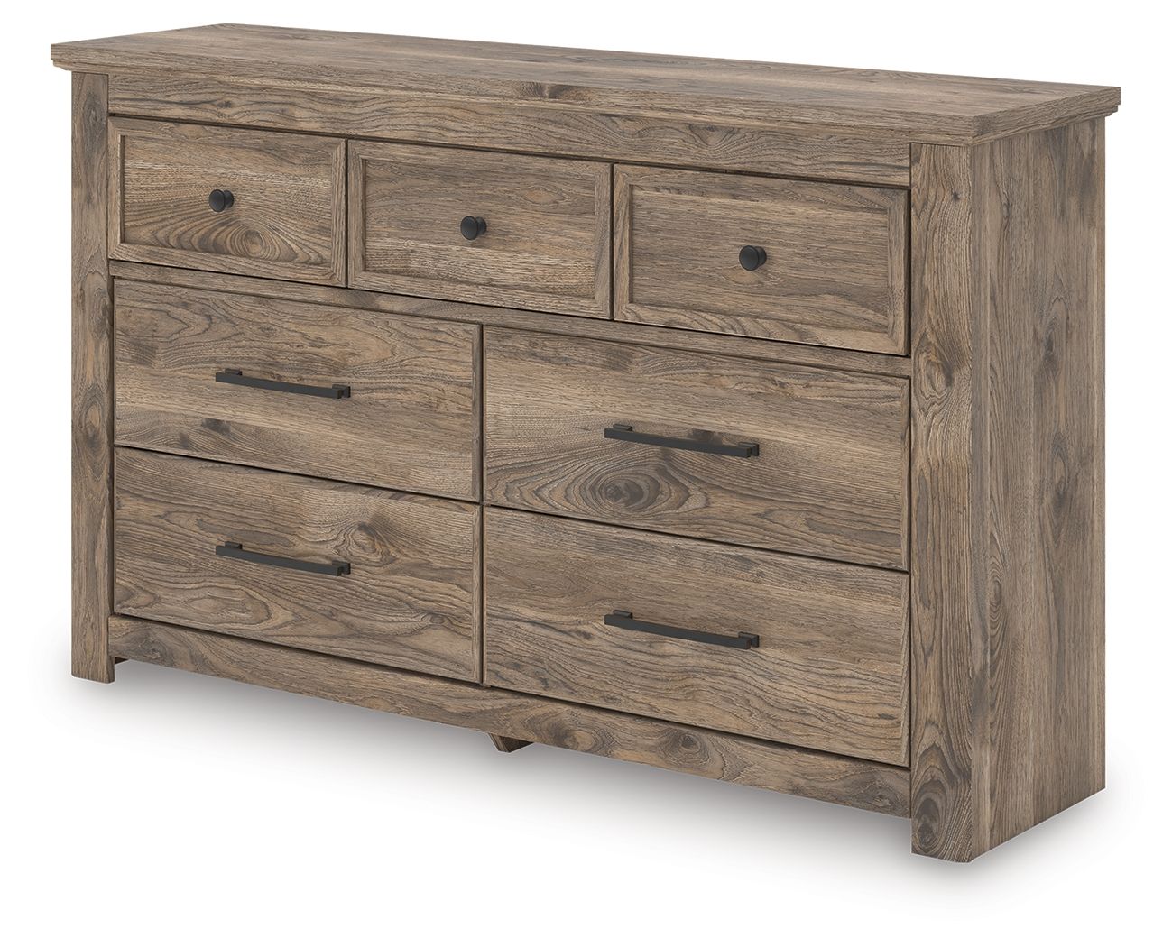 Rusticott - Seven Drawer Dresser - Hornell Furniture Outlet