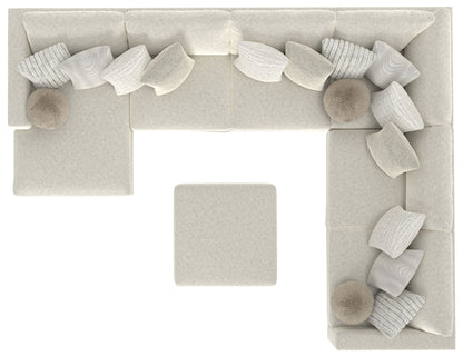 Ritzy - Modular Sofa And Included Cocktail Ottoman - Hornell Furniture Outlet