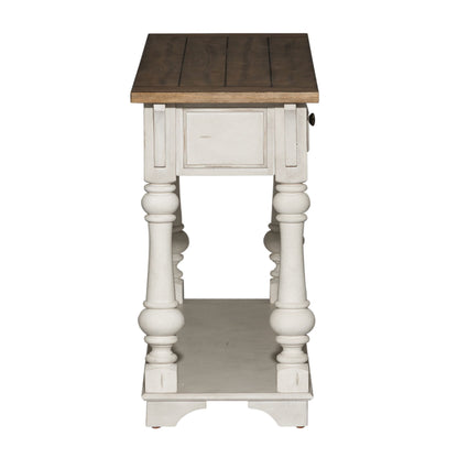 Morgan Creek - Sofa Table - White - Hornell Furniture Outlet