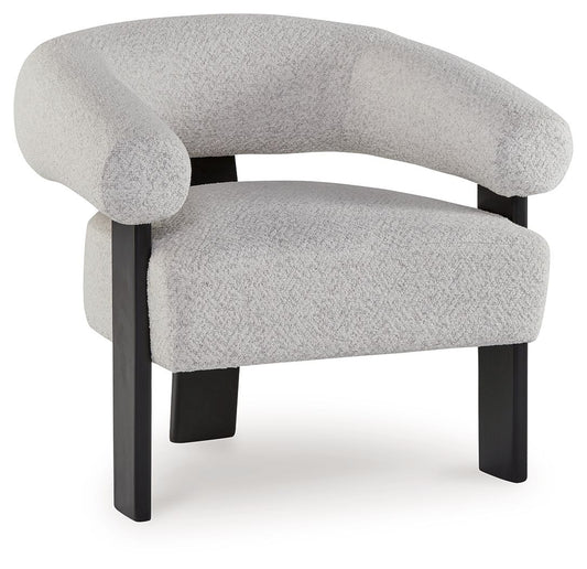 Dultish - Snow - Accent Chair - Hornell Furniture Outlet