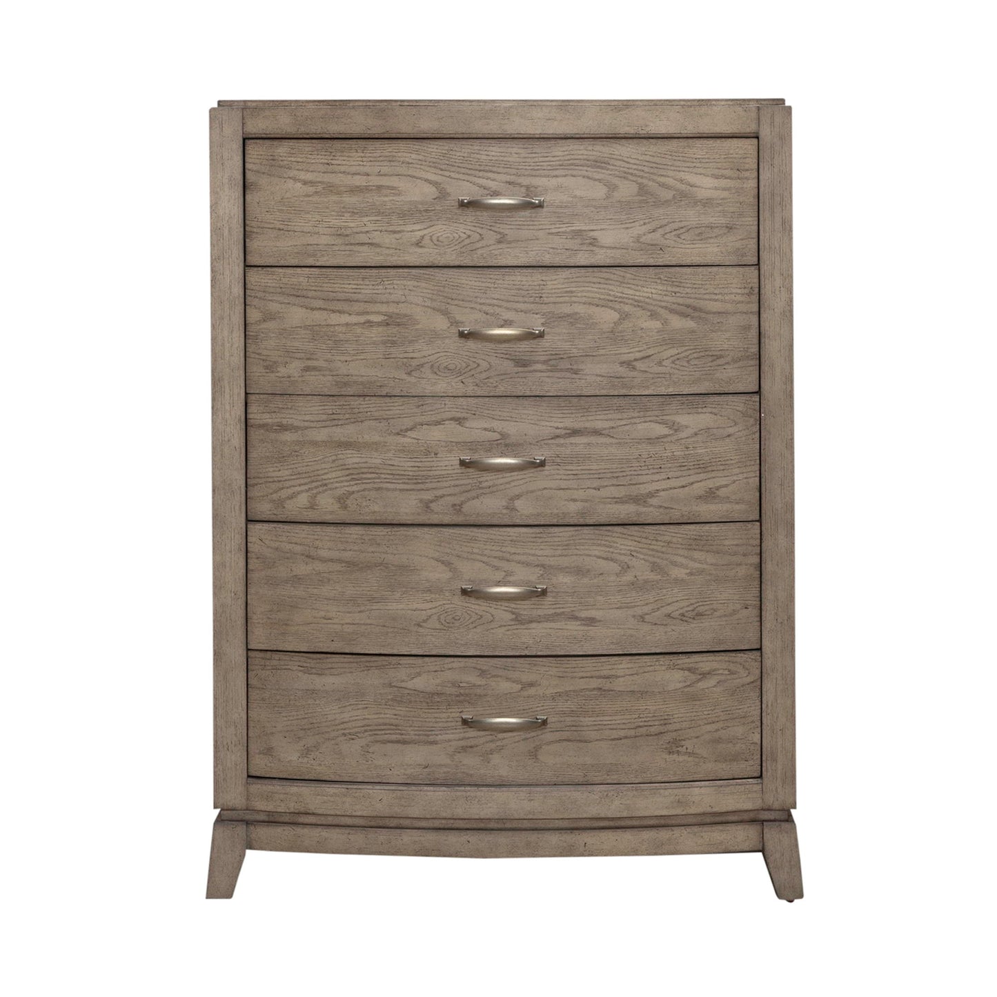 Avalon - 5 Drawer Chest - Burnished Beige - Hornell Furniture Outlet