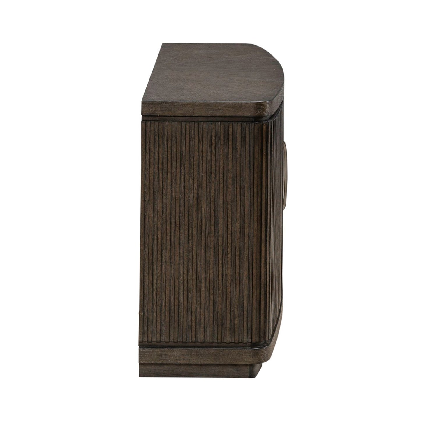 Cascade Falls - 82" TV Console - Satin Espresso - Hornell Furniture Outlet