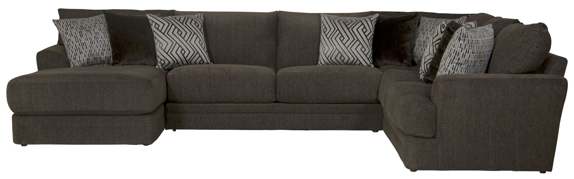 Galaxy - Sectional With Included Accent Pillows - Hornell Furniture Outlet