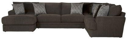 Galaxy - Sectional With Included Accent Pillows - Hornell Furniture Outlet