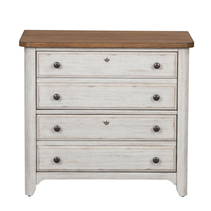 Farmhouse Reimagined - Lateral File - White - Hornell Furniture Outlet