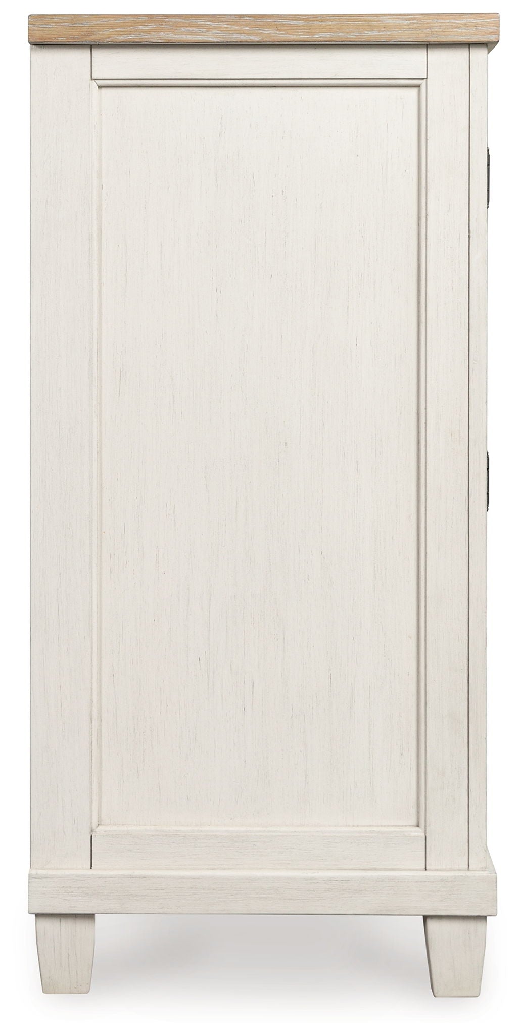 Shaybrock - Antique White / Brown - Dresser - Hornell Furniture Outlet