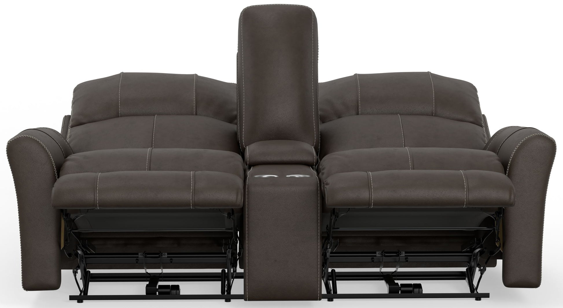 Fredda - Power Recliner Console Loveseat - Hornell Furniture Outlet