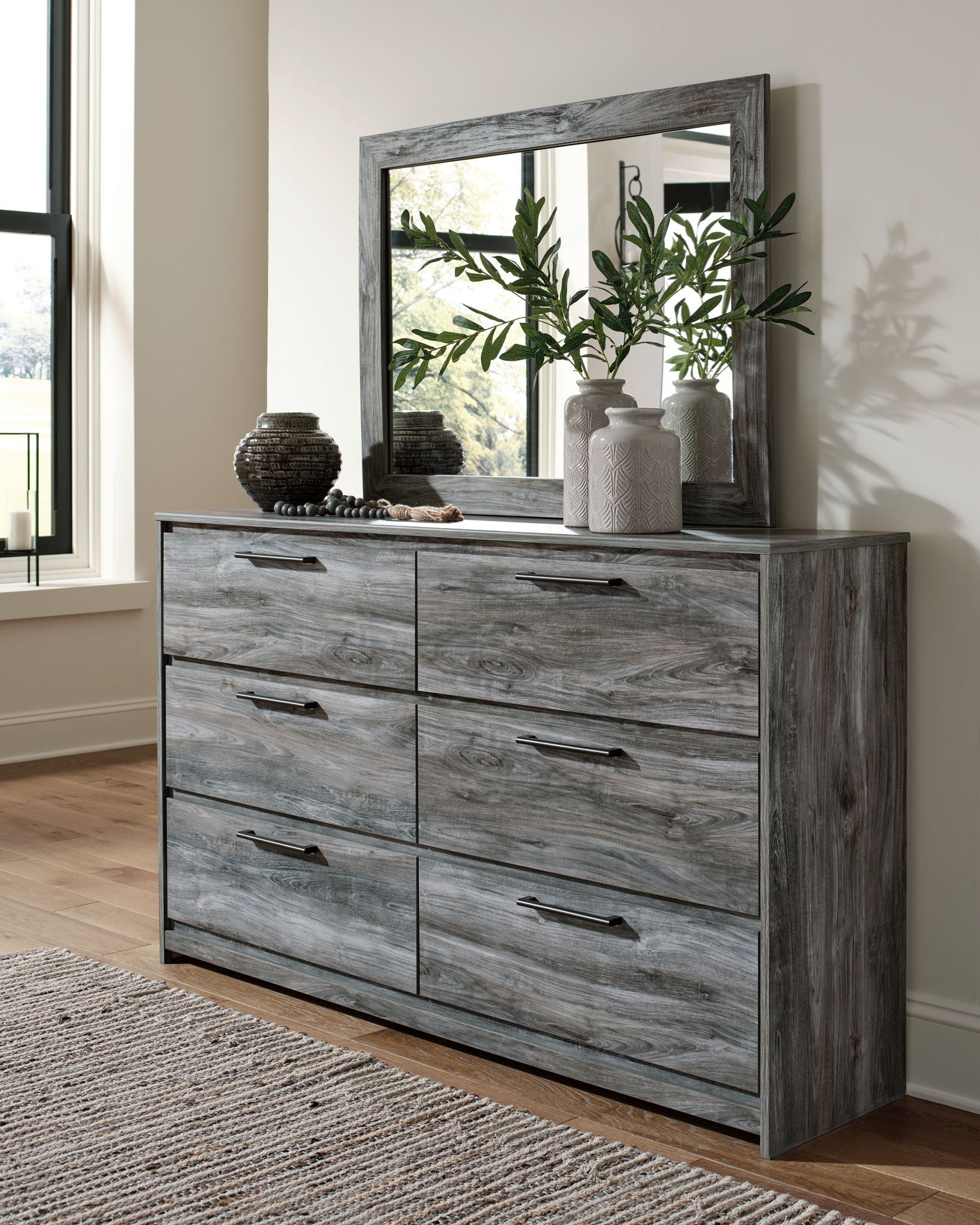 Baystorm - Six Smooth Drawer Dresser - Hornell Furniture Outlet