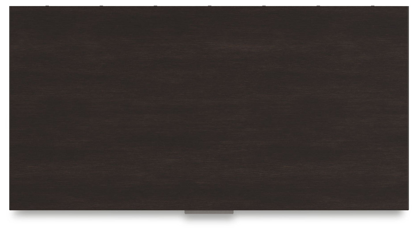 Covetown - Dark Brown - Five Drawer Chest - Hornell Furniture Outlet