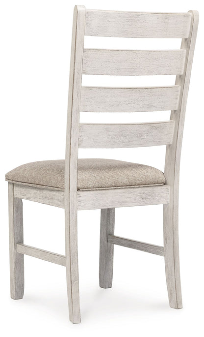 Skempton - Dining UPH Side Chair (Set of 2) - White - Hornell Furniture Outlet