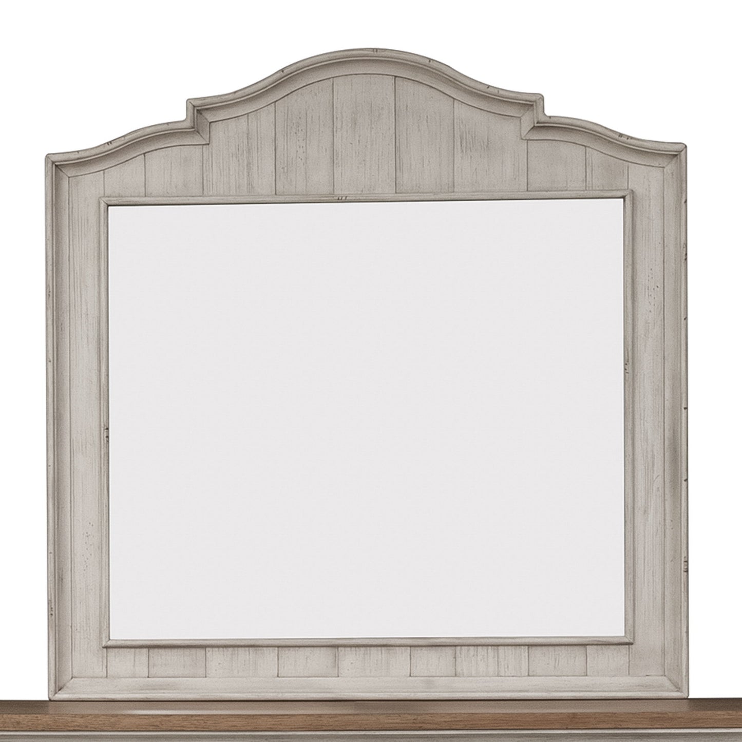 Farmhouse Reimagined - Mirror - White - Hornell Furniture Outlet