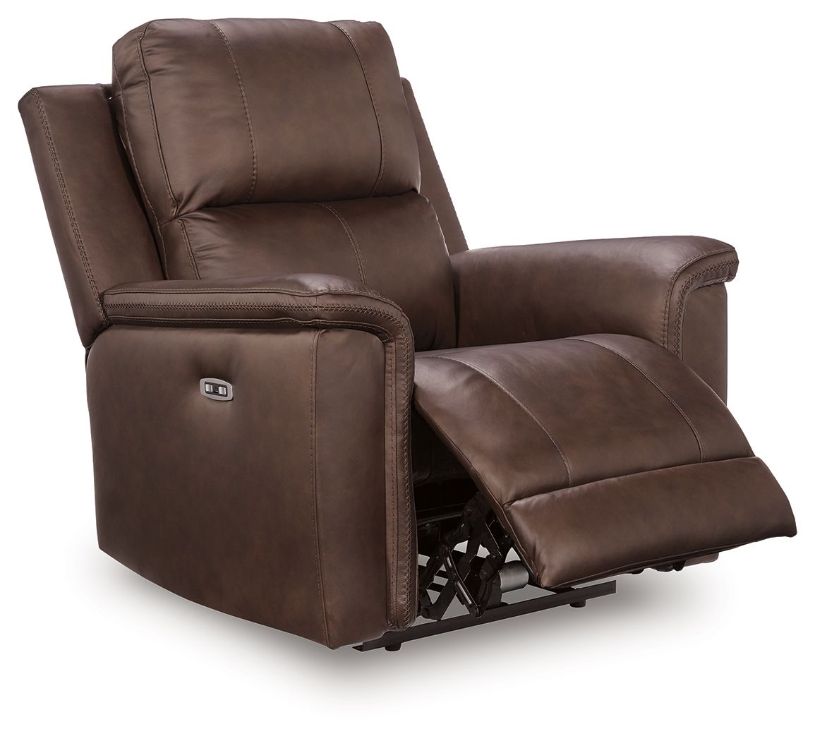 Bleckley - Power Recliner With Adjustable Headrest - Hornell Furniture Outlet