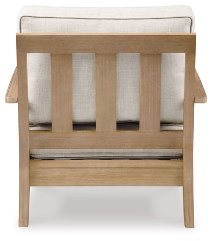 Carter Hall - Beige - Lounge Chair With Cushion - Hornell Furniture Outlet