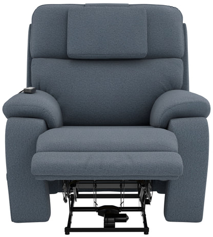 Dreamtime - Power Headrest Power Lay Flat Recliner With CR3 Heat/Massage/Zero Gravity - Hornell Furniture Outlet