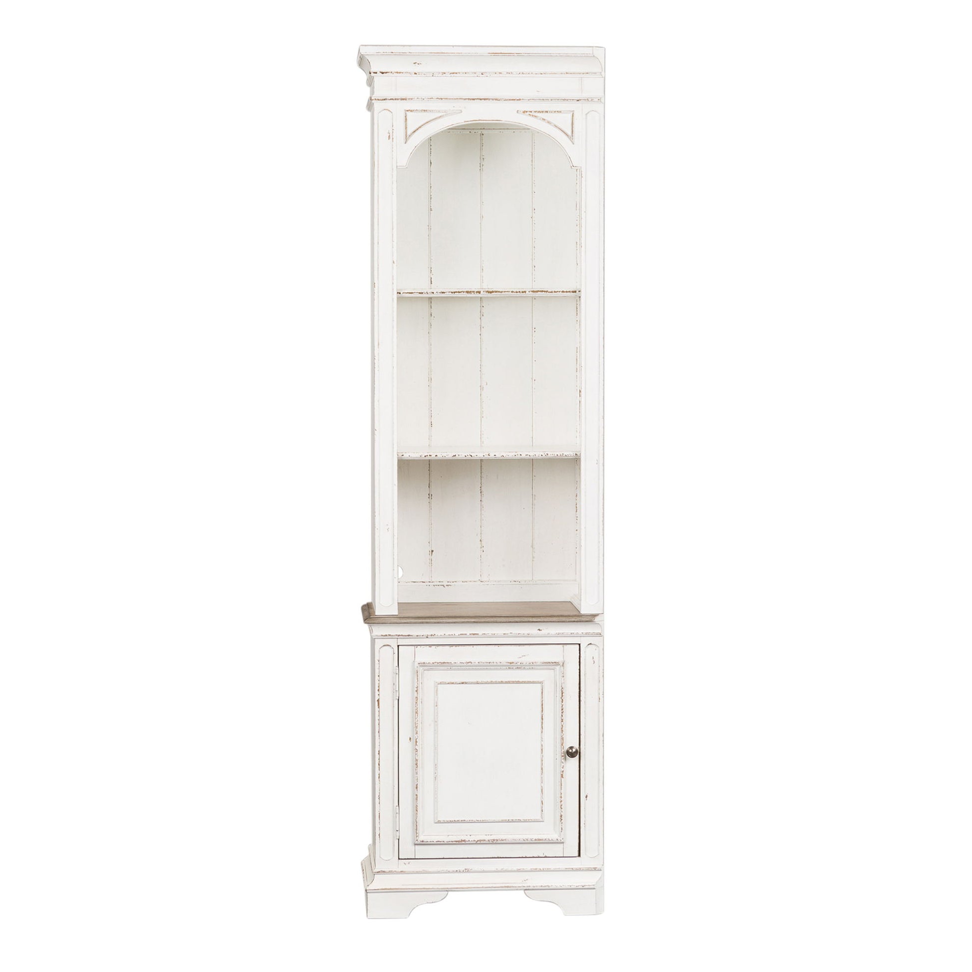 Magnolia Manor - Left Pier - White - Hornell Furniture Outlet