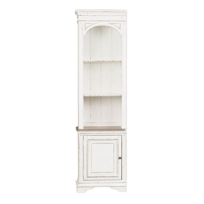 Magnolia Manor - Left Pier - White - Hornell Furniture Outlet