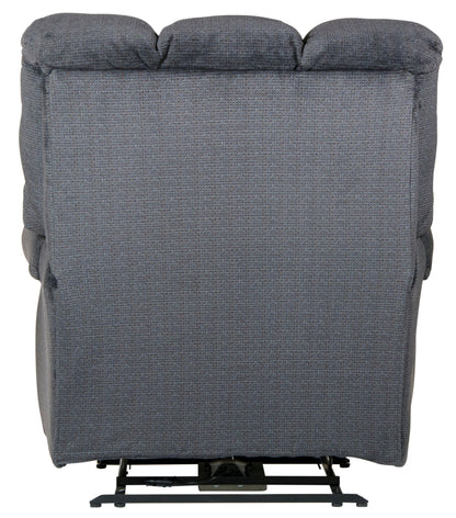 Malone - Power Lay Flat Recliner With Extended Ottoman - Hornell Furniture Outlet