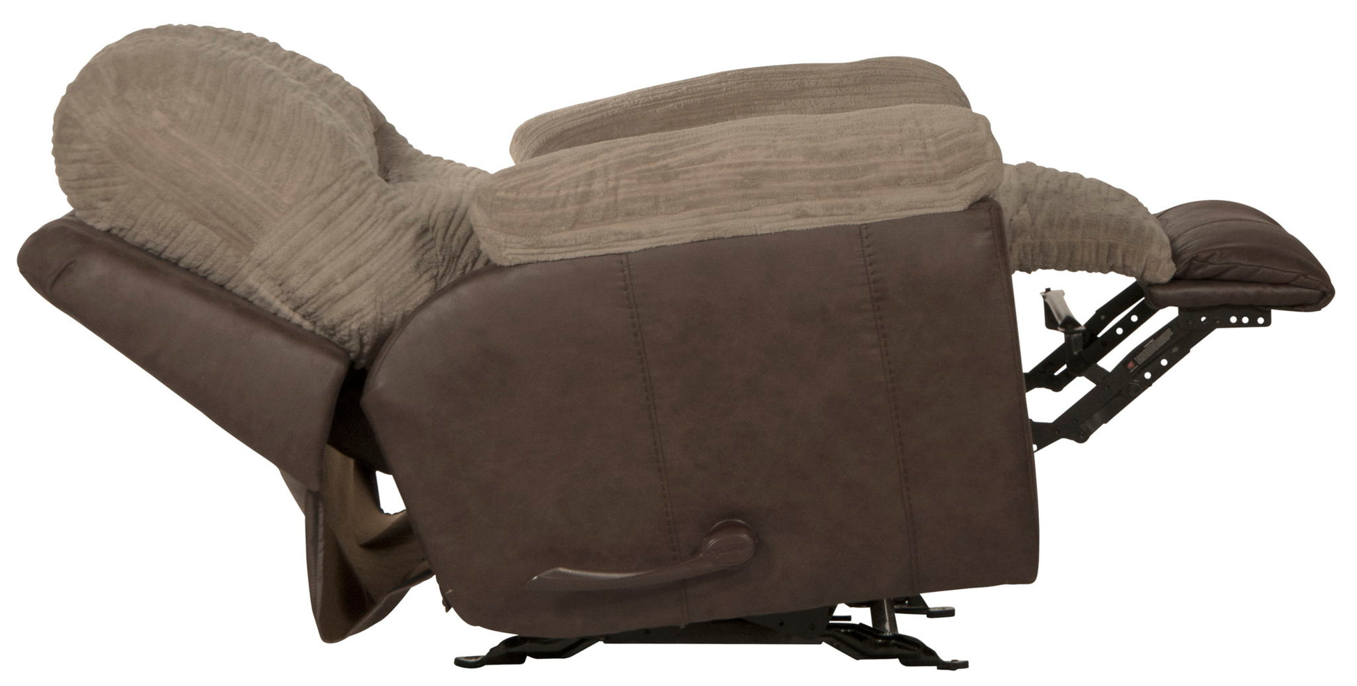 McMahon - Glider Recliner - Bark - Hornell Furniture Outlet