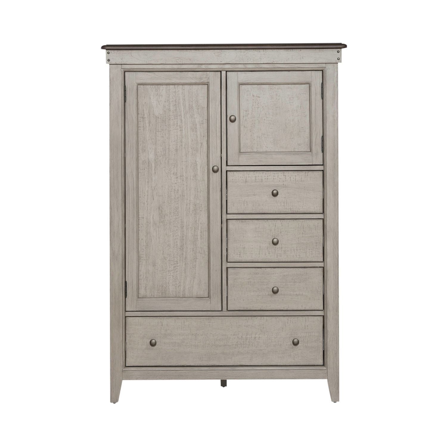 Ivy Hollow - Door Chest - White - Hornell Furniture Outlet