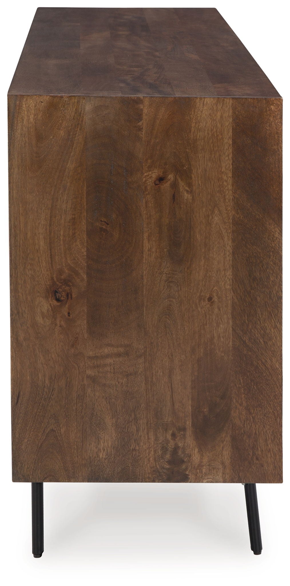 Dreggan - Brown / Gold Finish - Accent Cabinet - Hornell Furniture Outlet