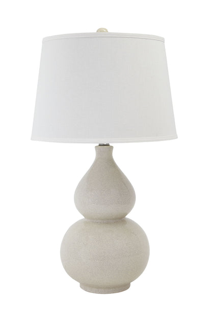 Saffi - Cream - Ceramic Table Lamp - Hornell Furniture Outlet