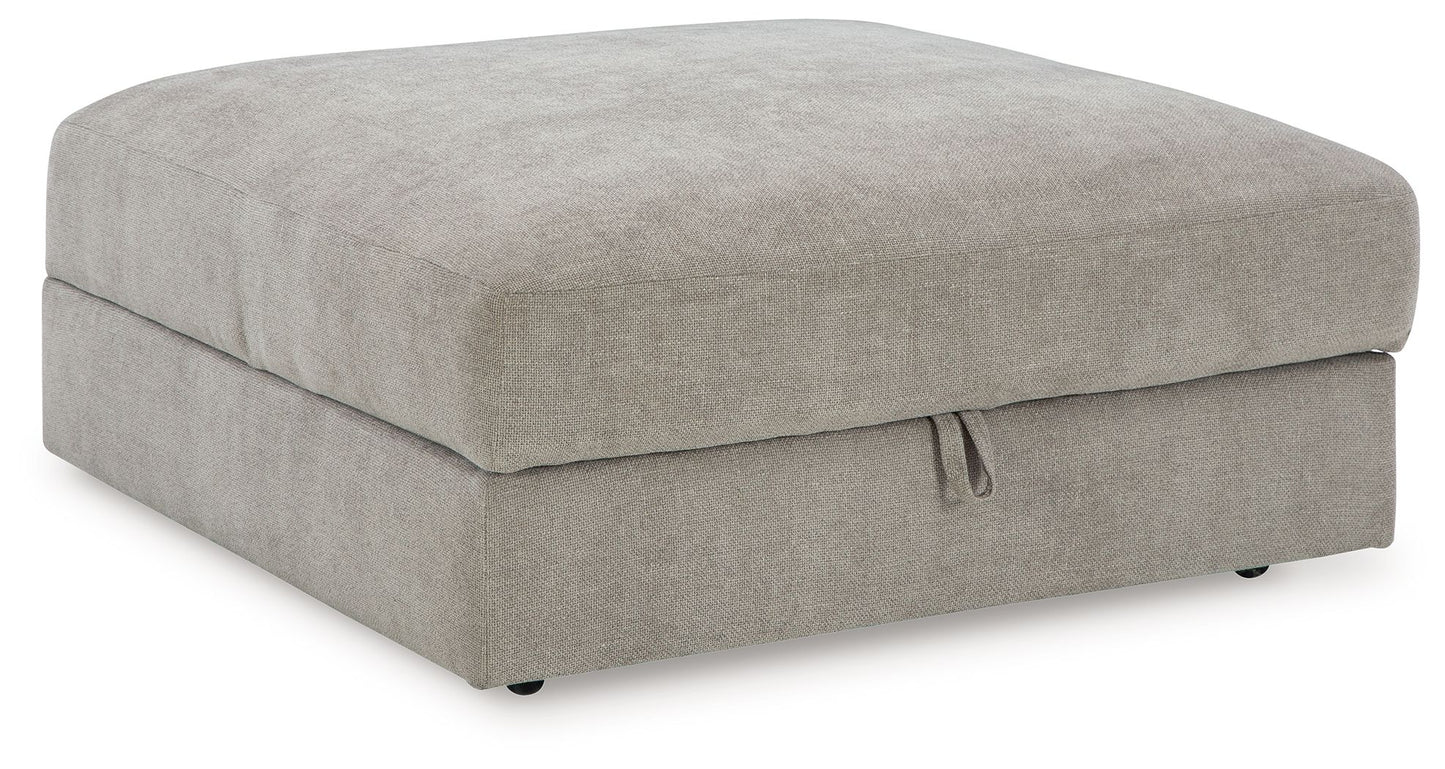 Aslan Court - Sectional With Ottoman Set - Hornell Furniture Outlet