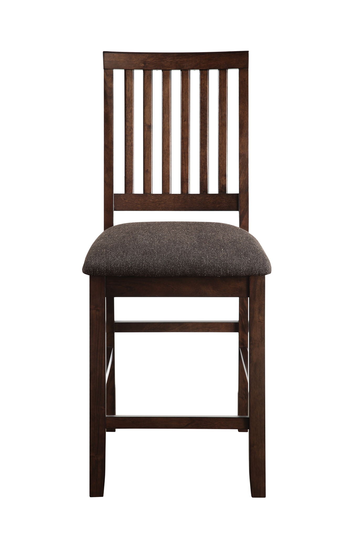 Yorktown - Counter Chair (Set of 2) - Dark Brown - Hornell Furniture Outlet