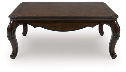 Maylee - Table With Cabriole Legs - Hornell Furniture Outlet