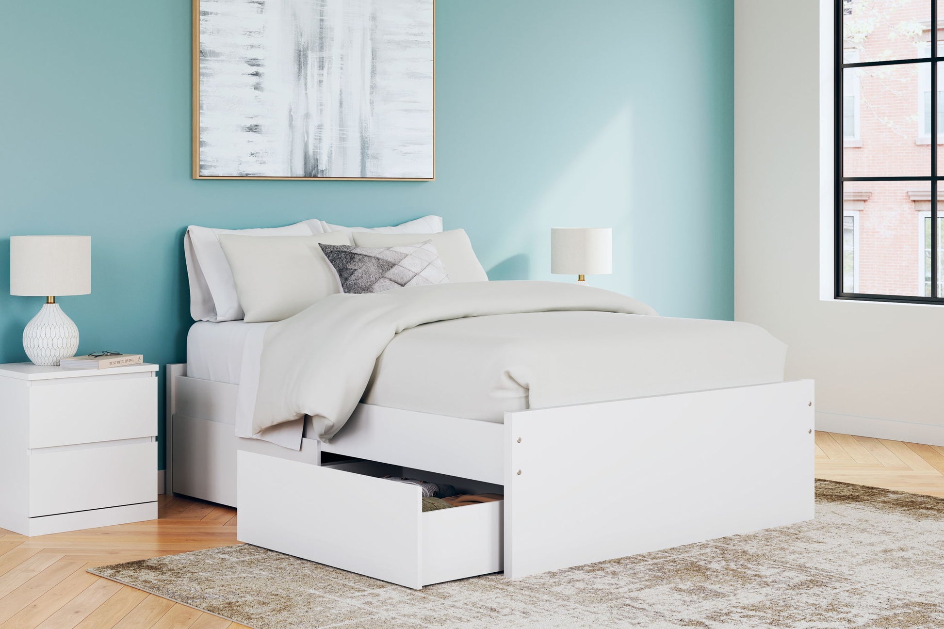 Onita - Platform Bed - Hornell Furniture Outlet