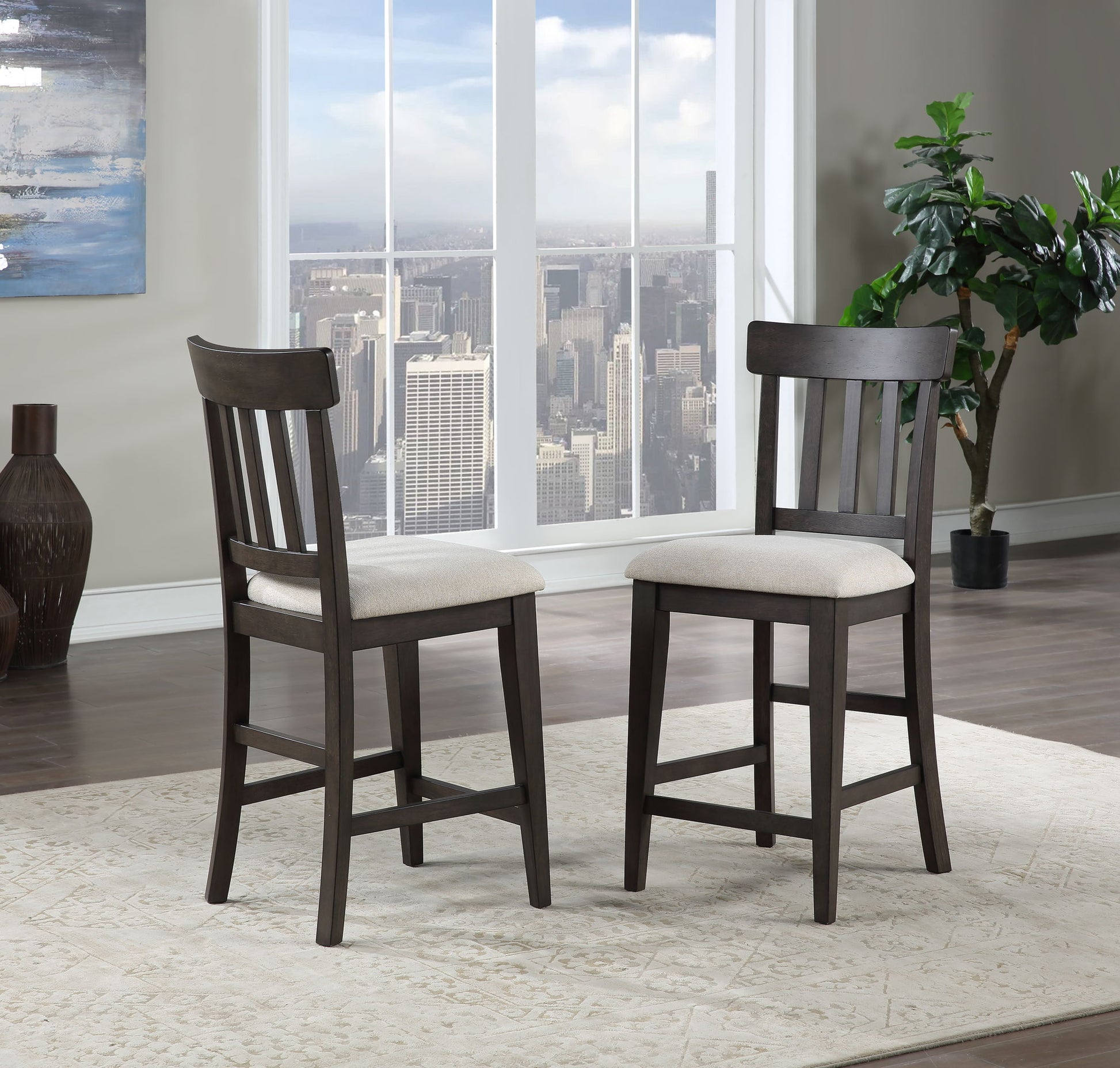Napa - Counter Chair (Set of 2) - Hornell Furniture Outlet