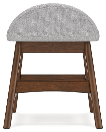 Lyncott - Light Gray / Brown - Home Office Desk Chair - Hornell Furniture Outlet