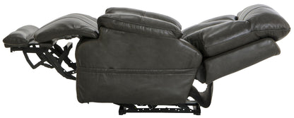 Naples - Power Headrest With Lumbar Power Lay Flat Recliner - Hornell Furniture Outlet