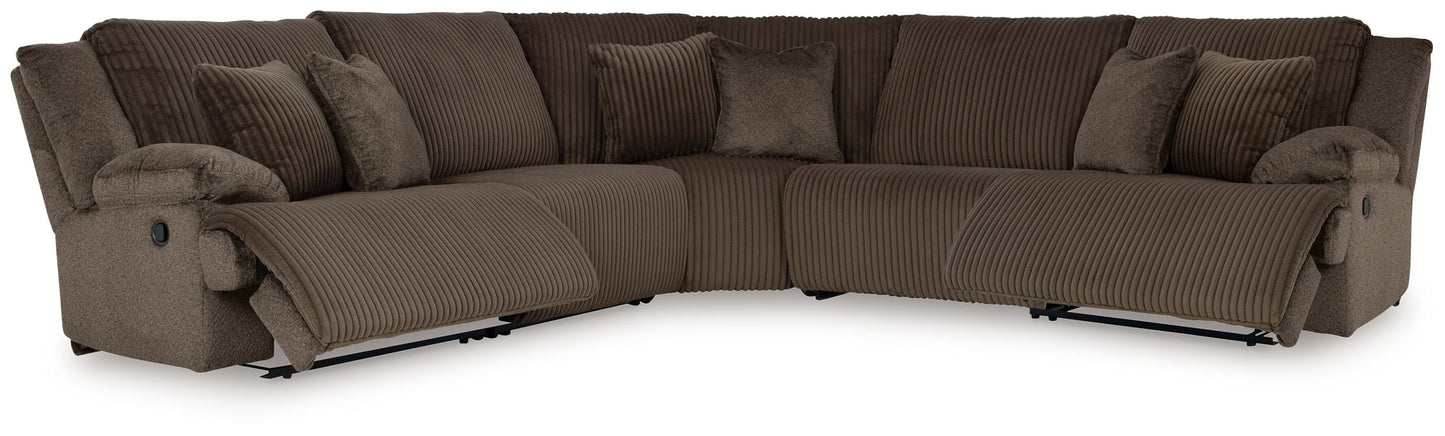 Top Tier - Reclining Sectional - Hornell Furniture Outlet