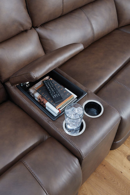 Bleckley - Reclining Sectional - Hornell Furniture Outlet
