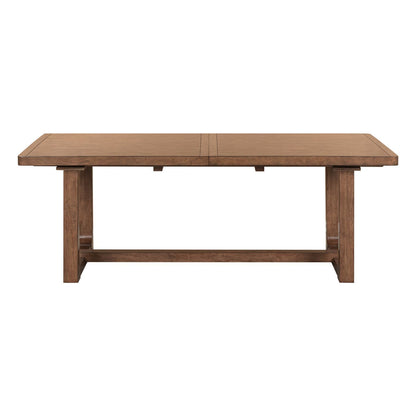 Harmony - 5 Piece Table Set - Brownstone - Hornell Furniture Outlet