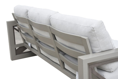 Dalilah - Patio Sofa - Gray - Hornell Furniture Outlet