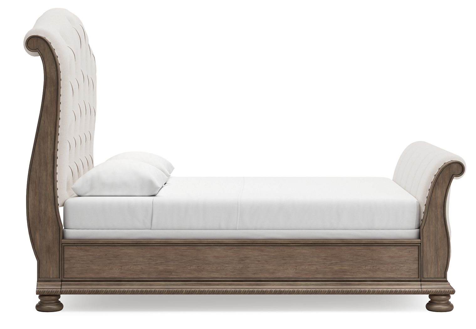 Ardenfield - Upholstered Sleigh Bed - Hornell Furniture Outlet