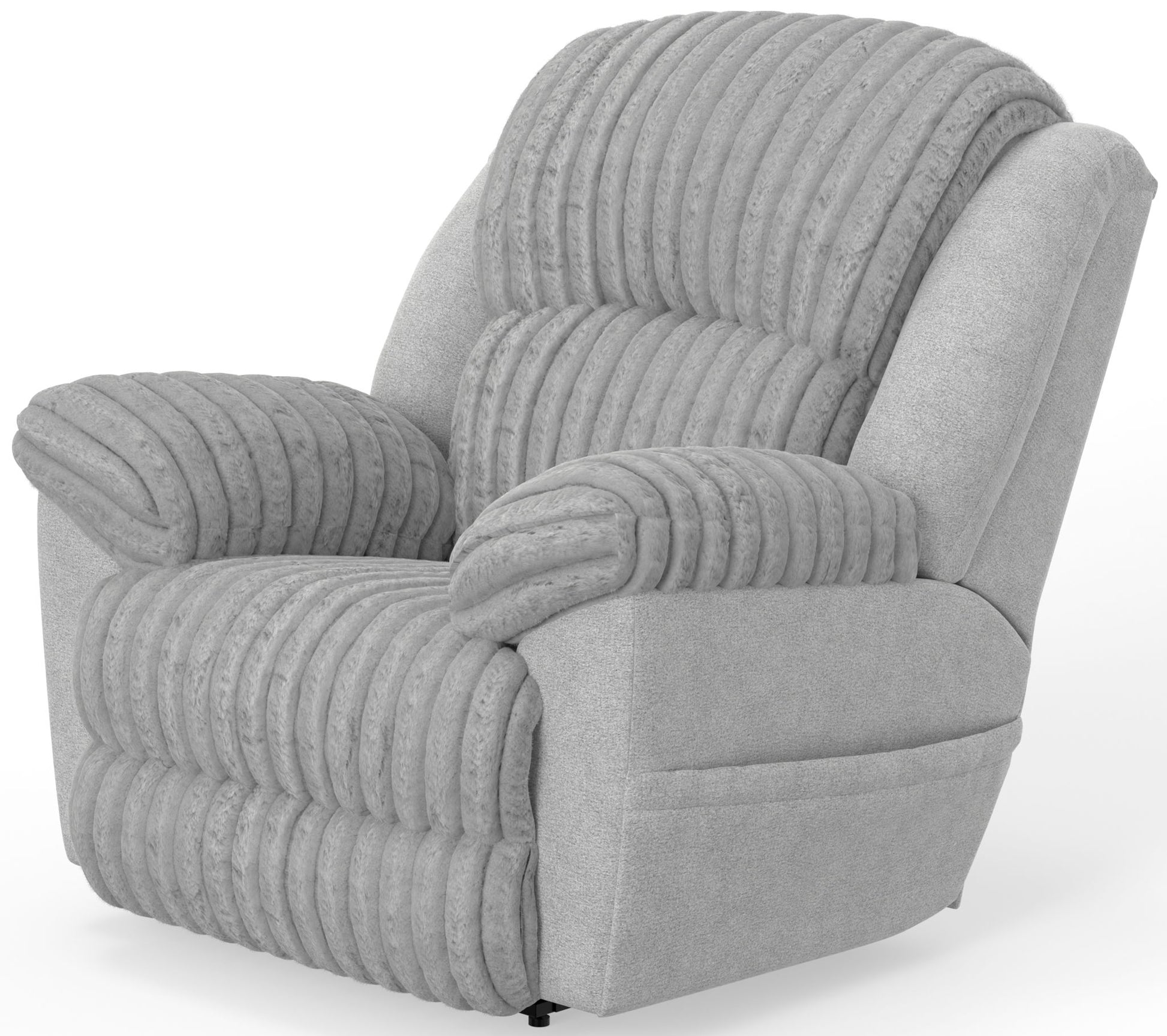 Shaggy - Power Lay Flat Recliner With Zero Gravity - Hornell Furniture Outlet