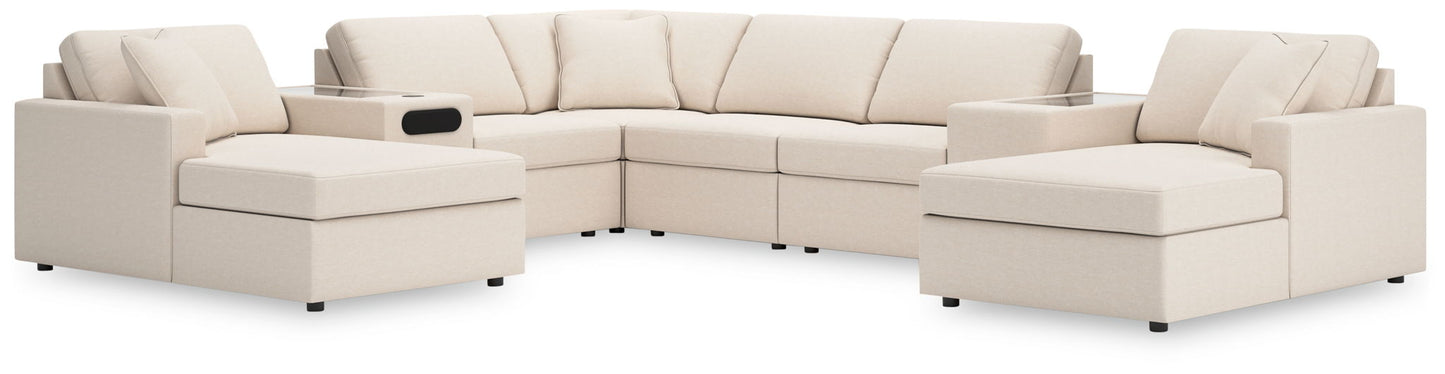 Modmax - Oyster - Sectional - Hornell Furniture Outlet