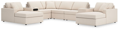 Modmax - Oyster - Sectional - Hornell Furniture Outlet