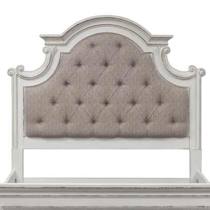 Magnolia Manor - Uph Panel Headboard - Hornell Furniture Outlet